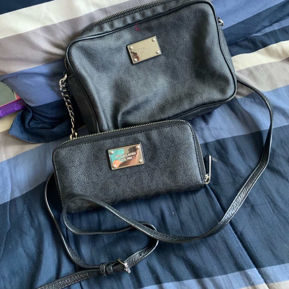 Michael Kors Cross Body Bag With Wallet